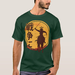 Camiseta Anime Ninjas À Guerra Samurais Manga Otaku Kata