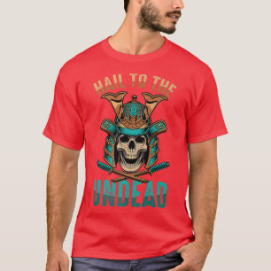 Camiseta Anime Ninjas Salta Para O Manga Samurais Morto