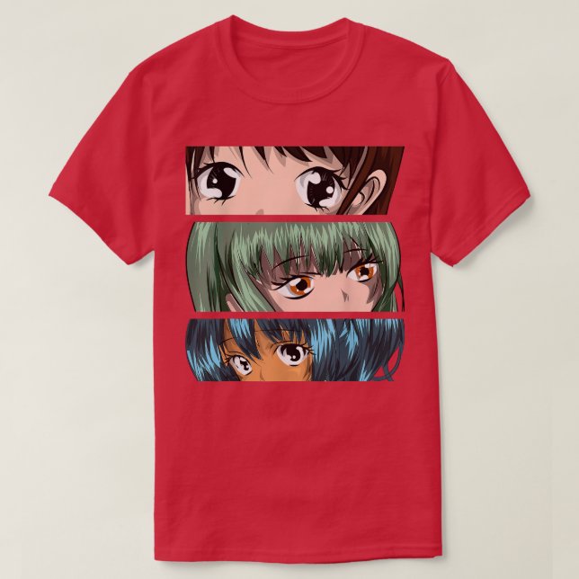Camiseta Anime Otaku Kawaii Women Japan Manga Japanese Girl (Frente do Design)