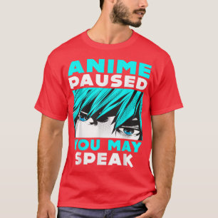 Camiseta Anime Pausado Você Pode Falar No Japão Manga Weeb
