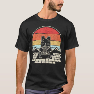 Camiseta Anime Ramen Cat Noodles Japoneses Aestético Kawaii