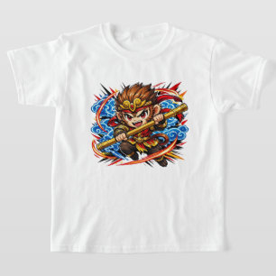 Camiseta Anime Rei Macaco Sun Wukong - Jornada ao Oeste