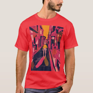 Camiseta Anime Retro 90s Aestético Lofi Soft Grunge Japanes