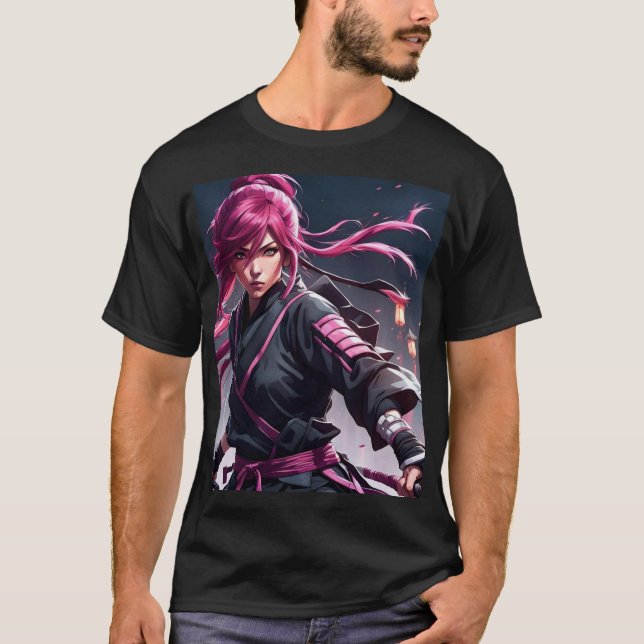 Camiseta Anime Samurai (Frente)