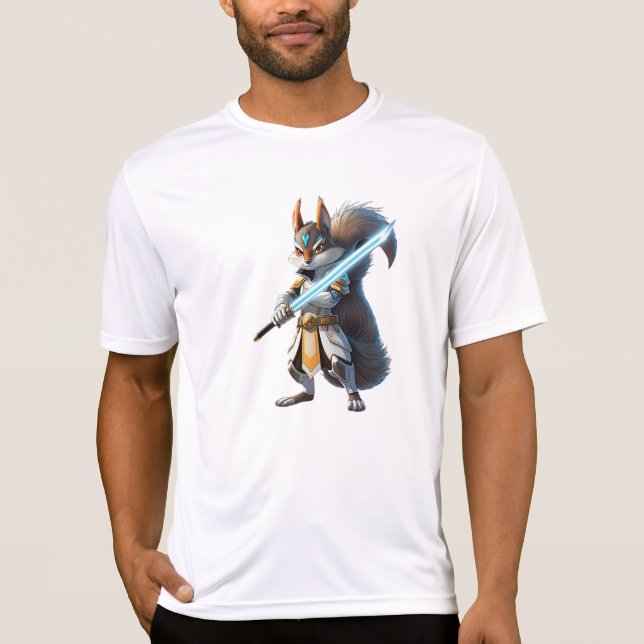 Camiseta Anime Samurai Squirrel Warrior (Frente)
