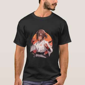 Camiseta Anime Straight Hair Brazilian Jiu-Jitsu Mial