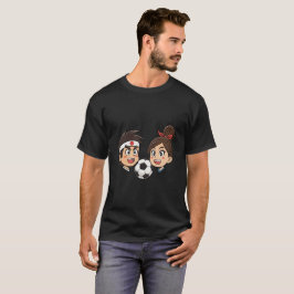 Camiseta Anime Style soccer Couple