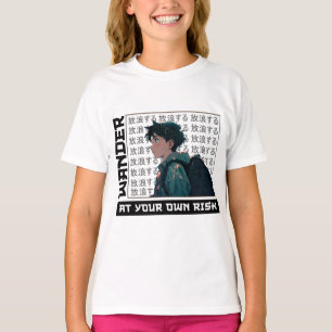 Camiseta Anime T-Shirt   Anime Toddler   anime vagando