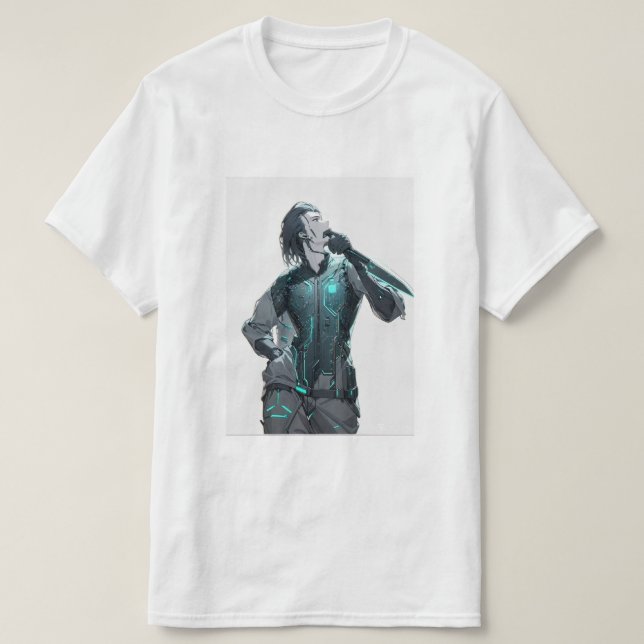 Camiseta anime terror (Frente do Design)