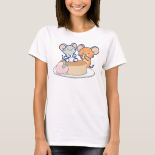 Camiseta Anime Tuffy e Jerry Cheesecake