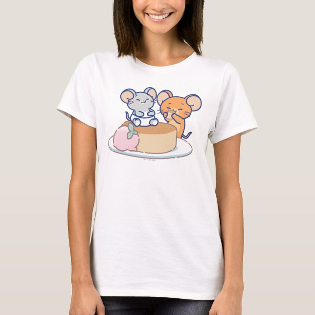 Camiseta Anime Tuffy e Jerry Cheesecake (Frente)