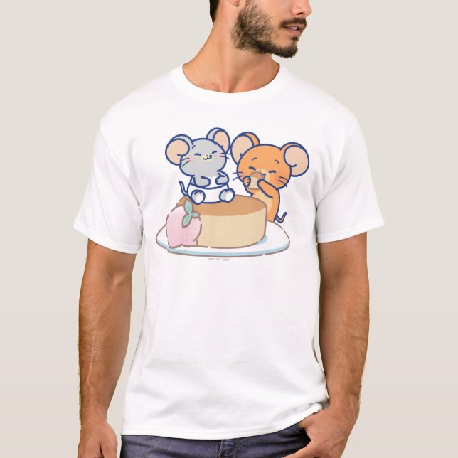 Camiseta Anime Tuffy e Jerry Cheesecake (Frente)