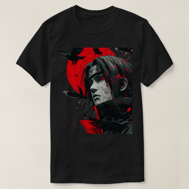 Camiseta Anime Vibes Unleashed – Streetwear Edition (Frente do Design)