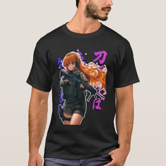 Camiseta Anime Waifu Graphic (Frente)