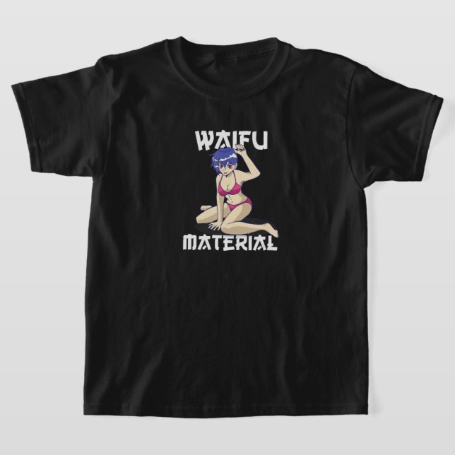 Camiseta Anime Waifu Material Anime Japonês Manga Ot (Postura )