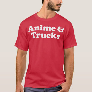 Camiseta Animes e Caminhões ou Caminhão Kawaii
