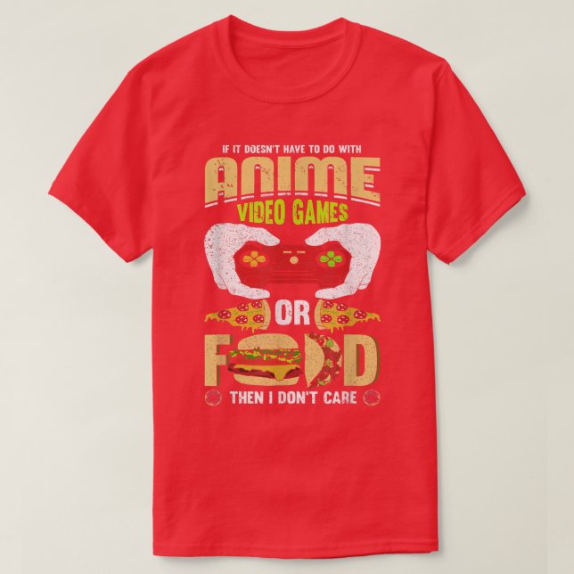 Camiseta Animes e videos games  (Frente do Design)