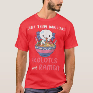 Camiseta Animes Gráficos Artes Apenas Uma Menina Que Ama Ax