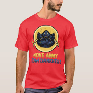 Camiseta Animes Ninjas se afastam da escuridão Samurais