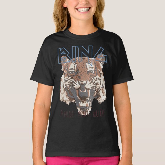 Camiseta Anine bing tiger sweatshirt Essential T-Shirt (Frente)