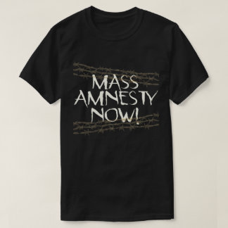 Camiseta Anistia em Massa Agora!