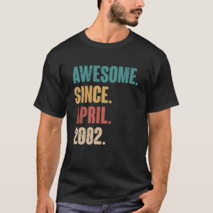 Camiseta Aniversário 21 Decoração das ruas Abril 21 Anos Vi