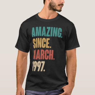 Camiseta Aniversário 26.ª decoração surpreendente desde mar