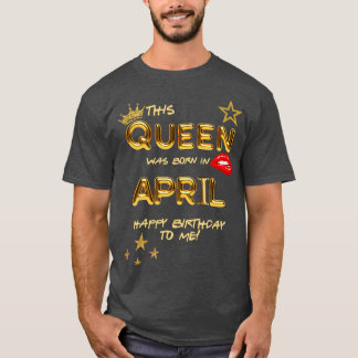 Camiseta Aniversário 4 de abril
