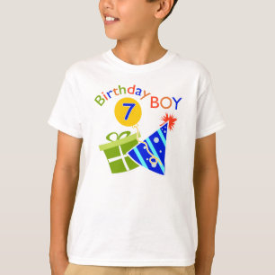 Camiseta Aniversário 7 - Aniversário