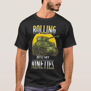 Camiseta Aniversário 90 do Comandante do Tanque