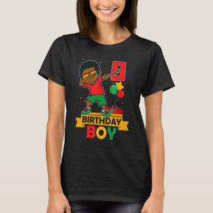 Camiseta Aniversário Afro-Americano 8. Aniversário Jovem B