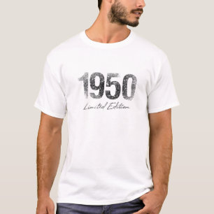 Camiseta Aniversário Ano 1950 Edição Limitada, Presente Usa