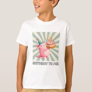 Camiseta Aniversário Axolotl