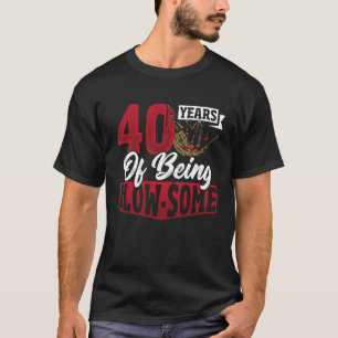 Camiseta Aniversário Bagpiperista 40 anos de sopro