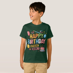Camiseta "Aniversário Bliss" T-Shirt