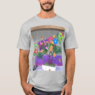 Camiseta Aniversário Colorido Adorável