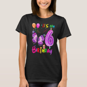 Camiseta Aniversário da Borboleta É o meu Bumbum de Anivers
