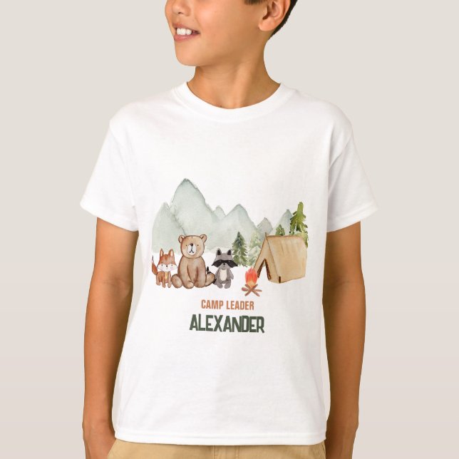 Camiseta Aniversário da Campanha Feliz da Floresta Cura (Frente)