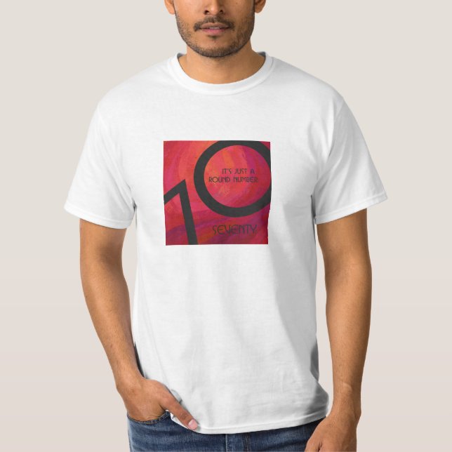 Camiseta Aniversário da Década Vermelha 70 (Frente)