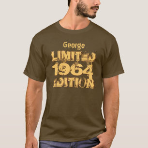 Camiseta Aniversário da edição 1964 limitada 50th ou