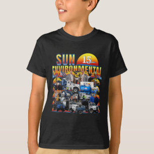 Camiseta Aniversário da Empresa Sun Environmental V1