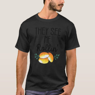 Camiseta Aniversário da História Negra Mês Eles Me Vêm Rola