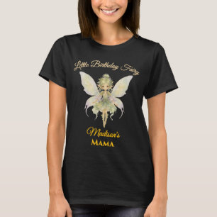 Camiseta Aniversário da Pequena Fada em Aquarela
