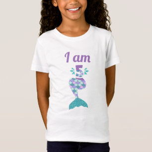 Camiseta Aniversário da sereia quinto