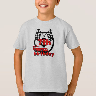 Camiseta Aniversário das corridas de carros 7o