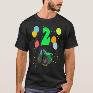 Camiseta Aniversário das crianças segundos aniversários Seg