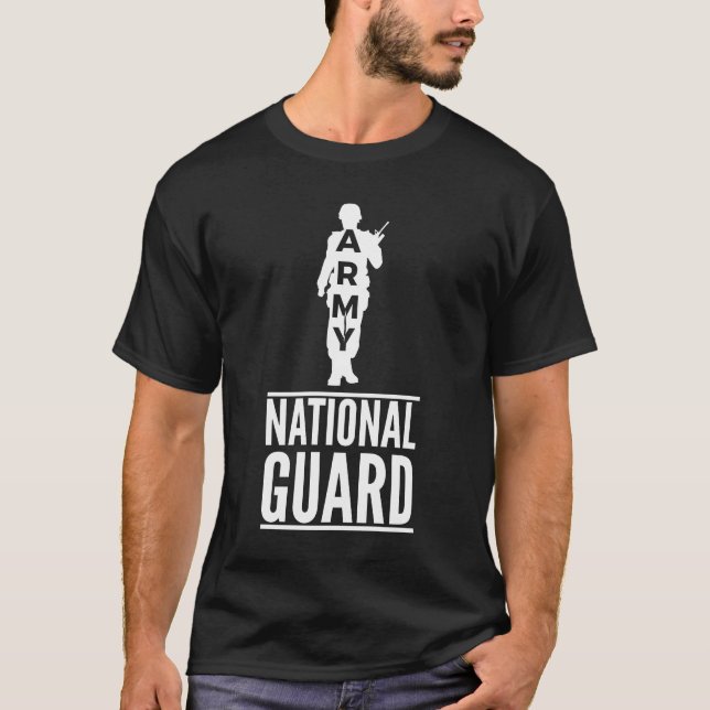 Camiseta Aniversário das forças armadas da guarda nacional (Frente)
