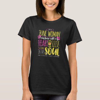 Camiseta Aniversário das mulheres Jovem Mês Gemini Bday Cel