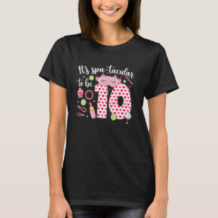 Camiseta Aniversário de 10 anos do Spa Dez Anos de Idade Sp