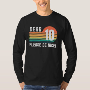 Camiseta Aniversário De 10 Anos É O Meu 10º Bi